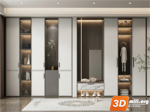 Shoe cabinet Skp Files